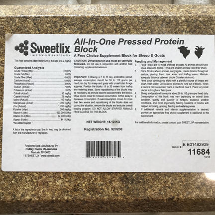 Press Protein Block