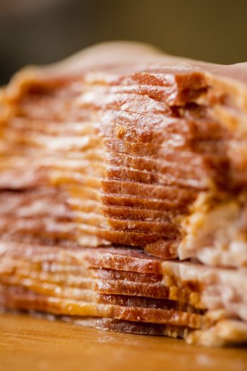 Bacon smoked to perfection